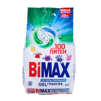 Порошок д/стирки Bimax 6кг 100 пятен авт (2/96)