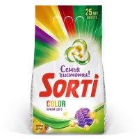 Порошок д/стирки Sorti 2,4кг Color авт (4/192)