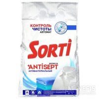 Порошок д/стирки Sorti 2,4кг Контроль чистоты авт (4/192)