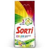 Порошок д/стирки Sorti 9кг Color авт (48)