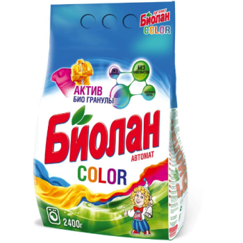 Порошок д/стирки Биолан 2,4кг Колор авт (4/192)