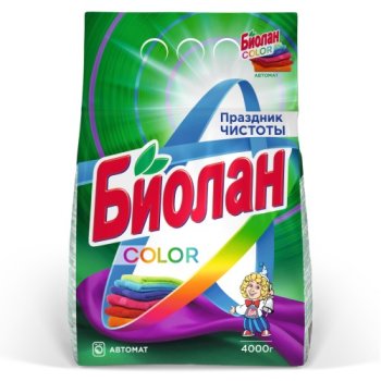 Порошок д/стирки Биолан 4кг Колор авт (3/120)