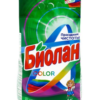 Порошок д/стирки Биолан 6кг Колор авт (96)
