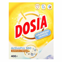 Порошок д/стирки Дося   400г Альпийская свежесть Active pro универсальный (22)