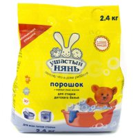 Порошок для стирки УшастыйНянь 2,4кг (6/288)