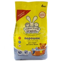 Порошок для стирки УшастыйНянь 6кг (3/120)