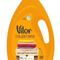 Ср-во д/стирки Vilor 1,5л для цветных тканей (6)