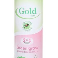 Освежитель ГолдВинд 300мл Зеленая трава (12)