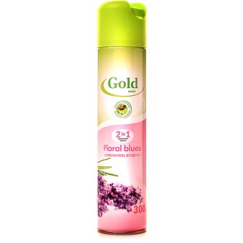 Освежитель ГолдВинд 300мл Цветочный Блюз (12)