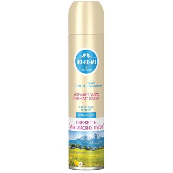 Нейтрализатор Дореми Премиум 330мл Свежесть альп лугов (12)