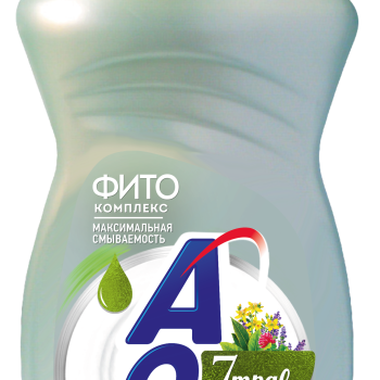 Ср-во д/посуды Aos  450мл Фитокомплекс 7 трав (20/1080)