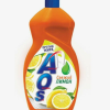 Ср-во д/посуды Aos 1300мл Лимон (9/450)