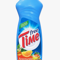 Ср-во д/посуды Free Time  900мл Апельсин Лимон (12)