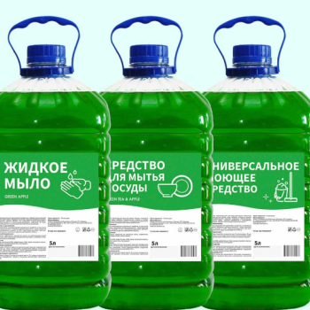 Ср-во д/посуды Green Tea and Apple 5л (4/96)