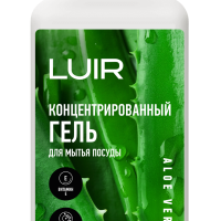 Ср-во д/посуды Luir Luxe 1л концентрированное Алоэ Вера (10)