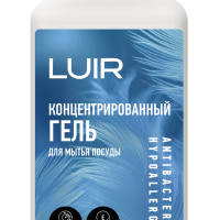 Ср-во д/посуды Luir Luxe 1л концентрированное антибактериальное гипоаллергенное (10)