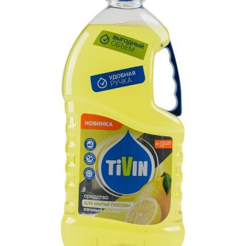 Ср-во д/посуды TIVIN 3л Лимон (4)