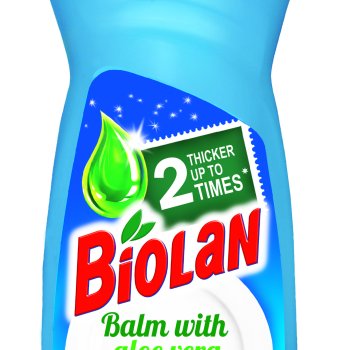Ср-во д/посуды Биолан 450мл Бальзам Алоэ Вера (20/1080)