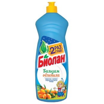 Ср-во д/посуды Биолан 900мл Бальзам Облепиха (12)