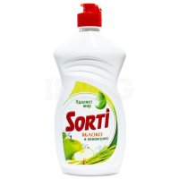 Ср-во д/посуды Капля Sorti 450мл Яблоко и лемонграсс (20/1080)
