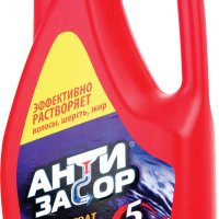 Антизасор Гель Концентрат для удаления засора в трубах 1л (9)