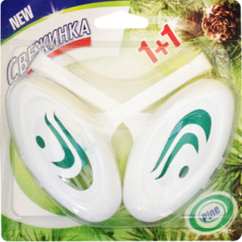 Освежитель для унитазов Свежинка 2шт Лес (12)