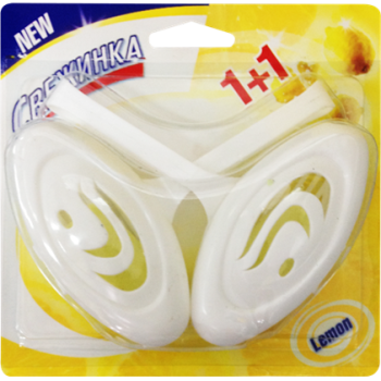 Освежитель для унитазов Свежинка 2шт Лимон (12)