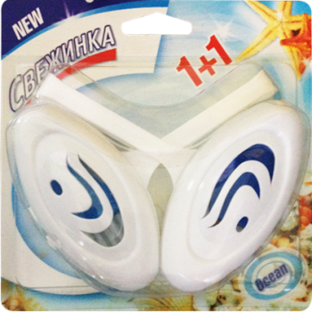 Освежитель для унитазов Свежинка 2шт Море (12)