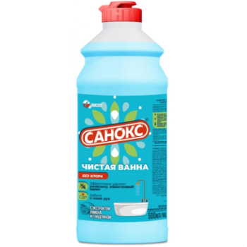 Ср-во д/сантехники Санокс чистая ванна 500мл Аист (15)