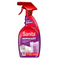 Ср-во д/удаления известк налета Sanita 500мл Акрилайт спрей (15)