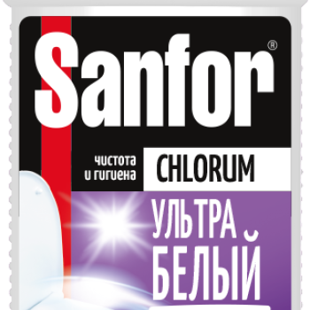 Средство д/сантехники Sanfor 1,5кг Chlorum (6) акция