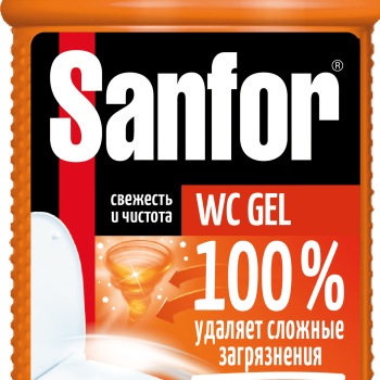 Средство д/сантехники Sanfor 750г Super Power д/сложн загрязнений (15)