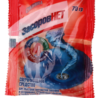 Средство от засоров Свежинка 70гр Засоров Нет (30)