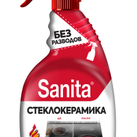 Антижир Sanita 500мл для стеклокерамики триггер (15) акция