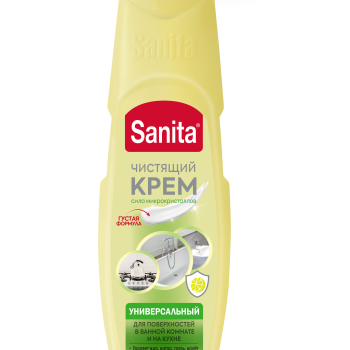 Крем чистящий Sanita 600г Сицилийский лимон (12)
