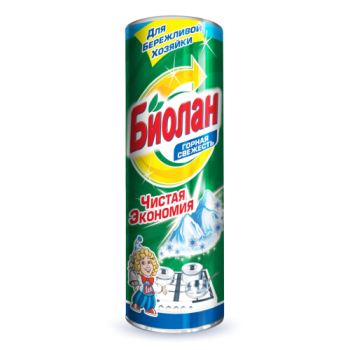 Порошок чистящий Биолан  400гр Горная свежесть (24/192/1536)
