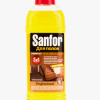 Ср-во д/мытья полов Sanfor 970мл Цитрусовый микс (30)