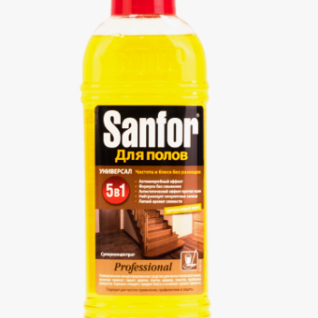 Ср-во д/мытья полов Sanfor 970мл Цитрусовый микс (30)