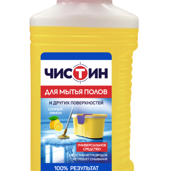 Ср-во д/мытья полов Чистин 1кг Сочный лимон (11)