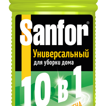 Ср-во д/уборки Sanfor 750г универсал Лимонная свежесть с хлором (15)