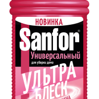 Ср-во д/уборки Sanfor 750г универсал Ультра Блеск с хлором (15)
