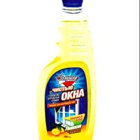 Средство для мытья стекол 0,5л сменный блок Лимон Золушка (12)