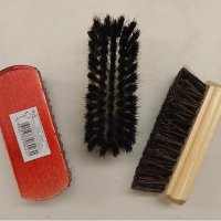 Щетка для обуви натуральный волос 104х38 (130)