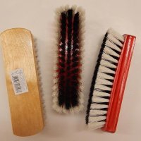 Щетка для обуви натуральный волос 167х46 (57)