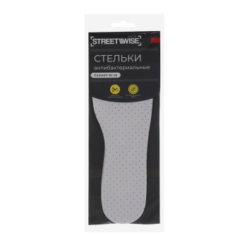 Стельки универсальные Антибактериальные р 36-46 SS-SS141 белый Streetwise (12/96)