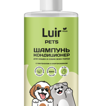 Шампунь-кондиционер Luir Pets 460мл для кошек и собак (10)