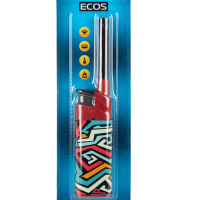 Зажигалка газовая ECOS 089С блистер (120)