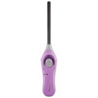 Зажигалка газовая ECOS GL-001V прямая сиреневая (96)