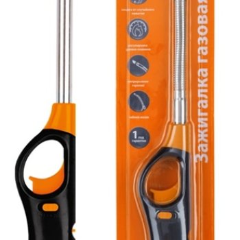 Зажигалка газовая TDM ЗГ-01 регул. уров. плам многоразовая заправка (48)