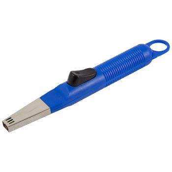 Зажигалка пьезо JZDD-25-B синяя (30)